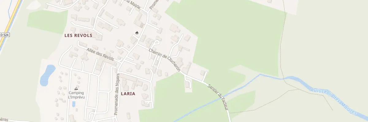 Plan du 143 Che de Clocheron à Vaulnaveys-le-Bas