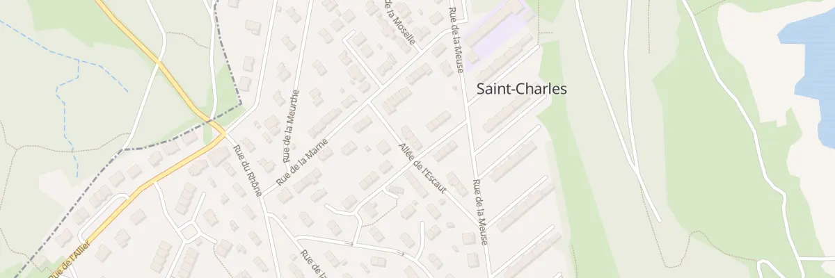 Plan du 5 All de l’Escaut à Haucourt-Moulaine