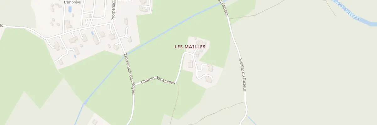Plan du 214 Che des Mailles à Vaulnaveys-le-Bas