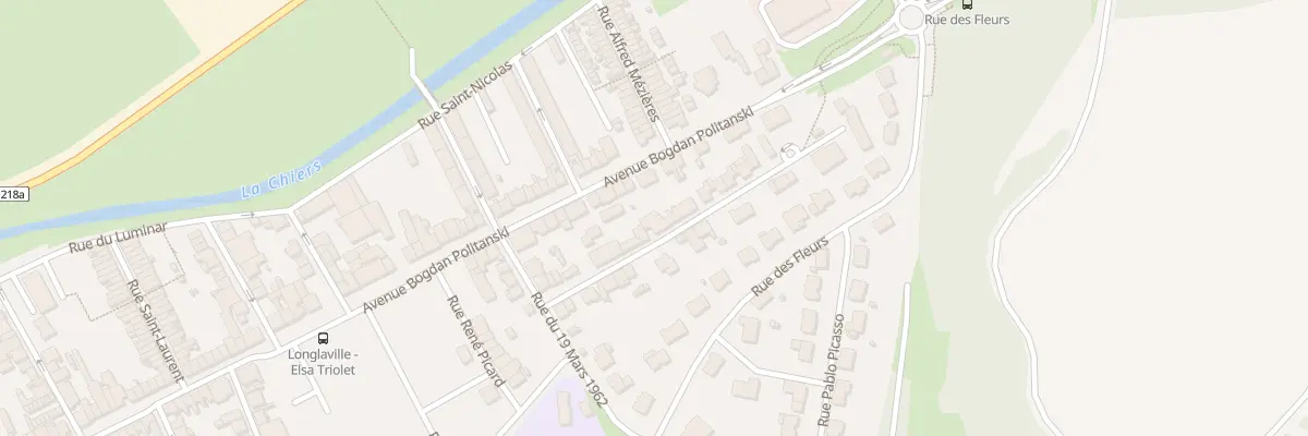 Plan du 19 Rue du Dix Neuf Mars 1962 à Longlaville