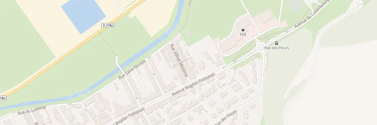 Plan du 16 Rue Alfred Mézières à Longlaville