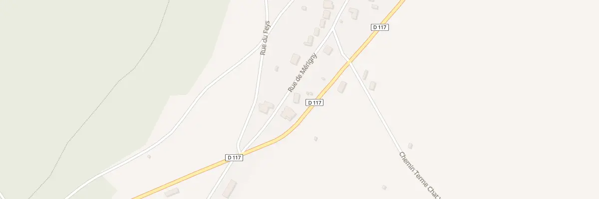 Plan du 39 Rue de Mérigny à Saulxures-lès-Vannes