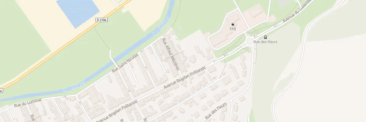 Plan du 10 Rue Alfred Mézières à Longlaville