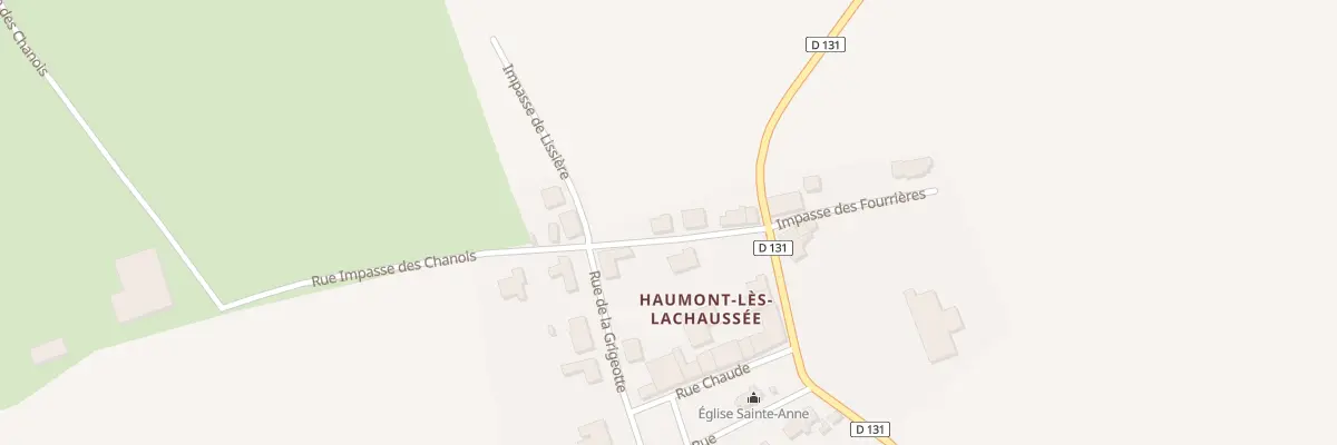 Plan du 5 Rue des Baraques a Haumont à Lachaussée