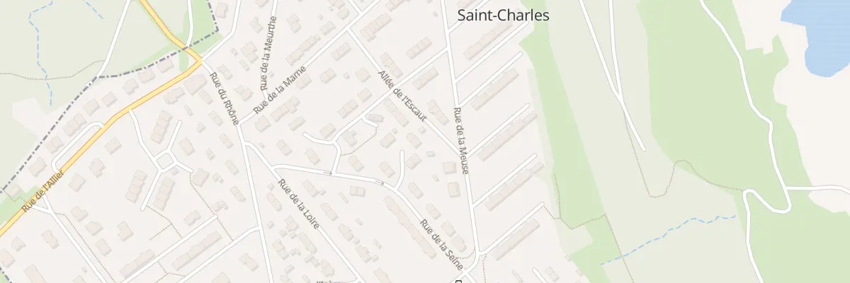 Plan du 4 All de l’Yonne à Haucourt-Moulaine