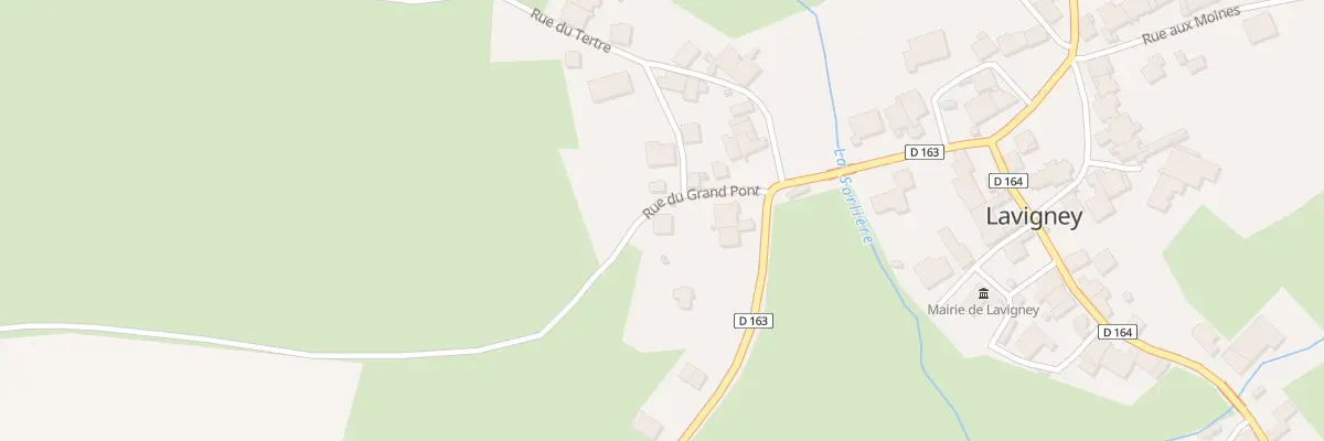 Plan du 5 Rue du Grand Pont à Lavigney