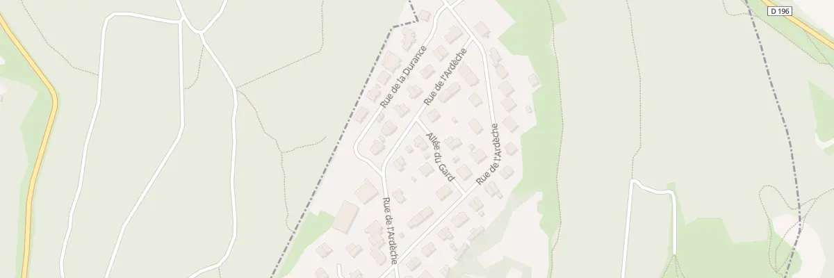 Plan du 2 All du Gard à Haucourt-Moulaine