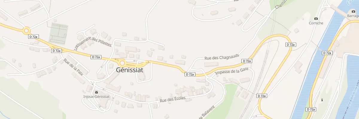 Plan du 19B Rue du Barrage à Injoux-Génissiat