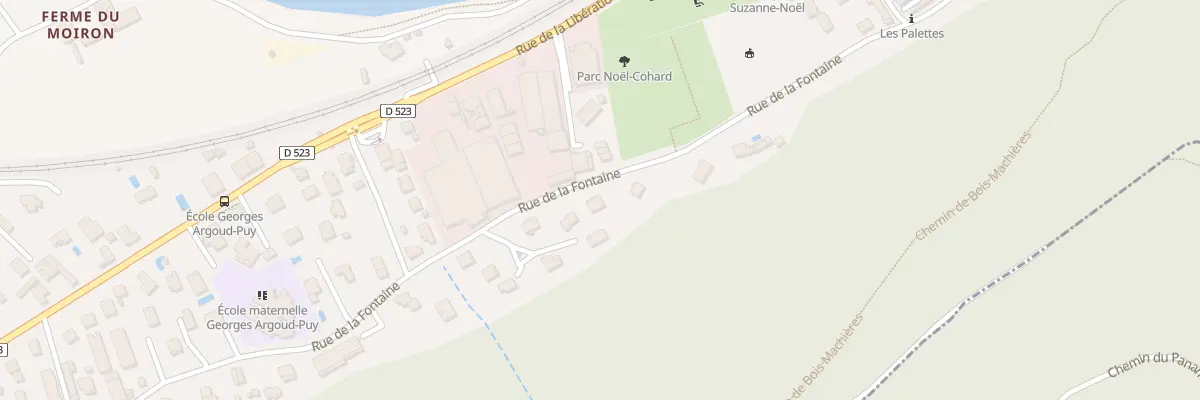 Plan du 42 Rue de la Fontaine à Gières