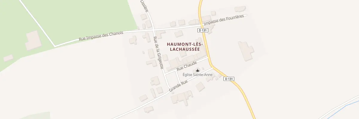 Plan du 3 Rue Chaude à Lachaussée