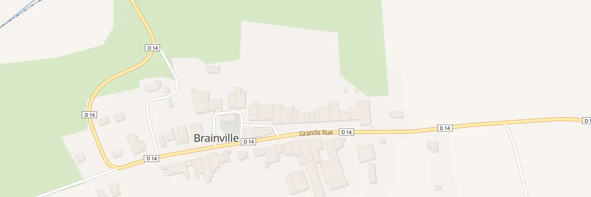 Plan du 14 Gr Grand Rue à Brainville