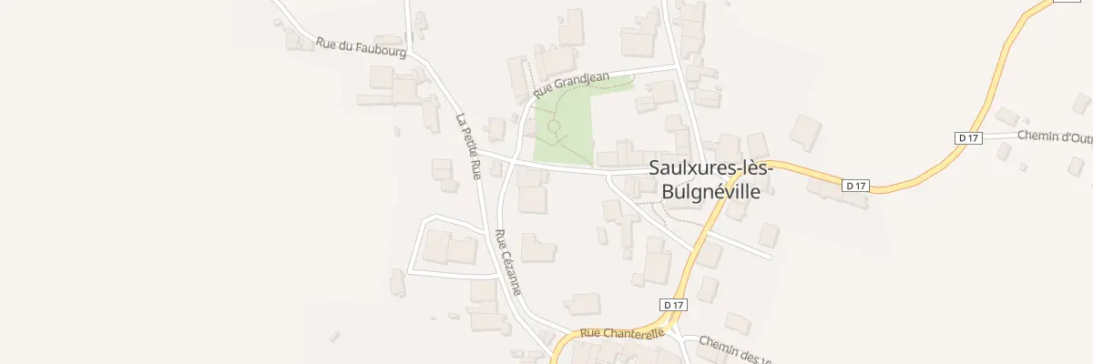 Plan du 6 Rue Cézanne à Saulxures-lès-Bulgnéville