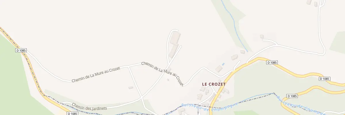 Plan du 402 Che des Jardinets à La Mure
