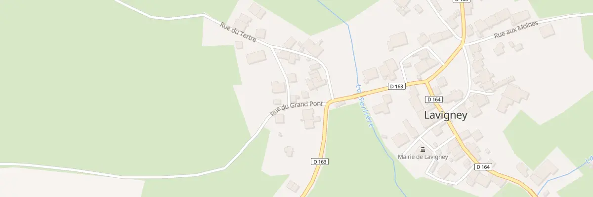 Plan du 18 Rue du Grand Pont à Lavigney