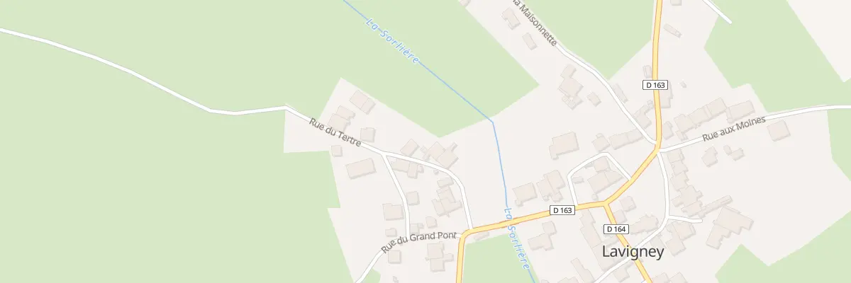 Plan du 6 Rue du Tertre à Lavigney