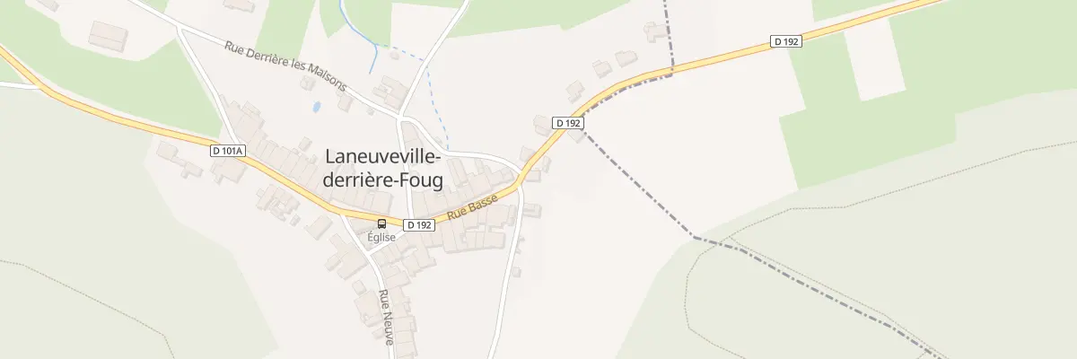 Plan du 28 Rue Basse à Laneuveville-derrière-Foug