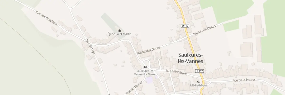 Plan du 10 Rle des Dimes à Saulxures-lès-Vannes
