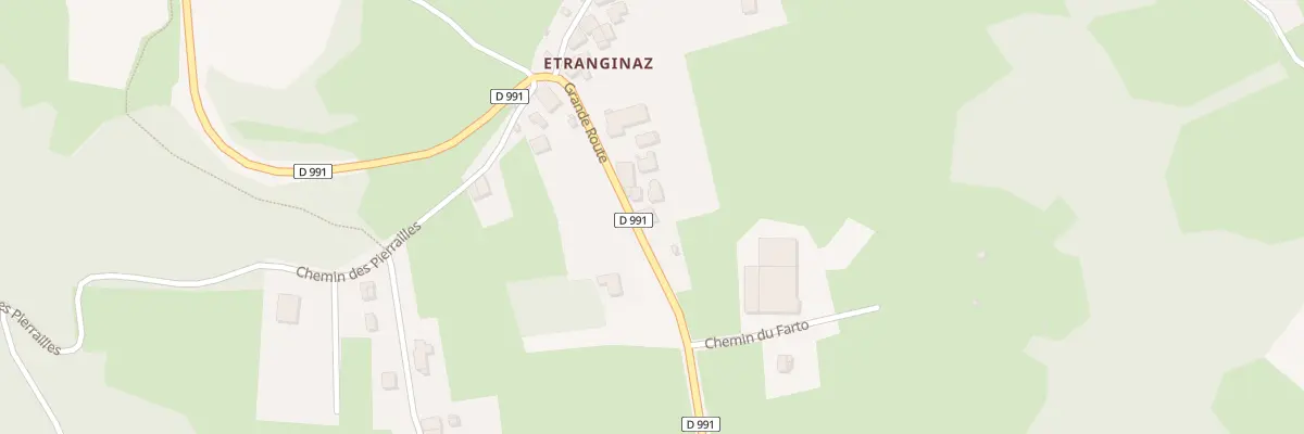 Plan du 191 Grande Route (Etranginaz) à Corbonod