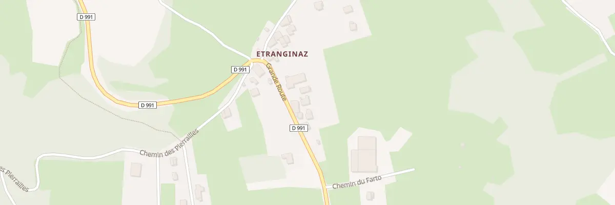 Plan du 169 Grande Route (Etranginaz) à Corbonod