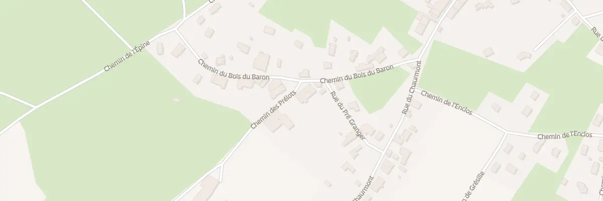 Plan du 2B Rue du Pré Granger à Fourg
