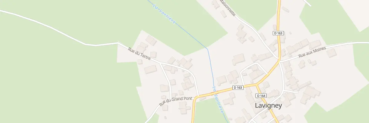 Plan du 4 Rue du Tertre à Lavigney