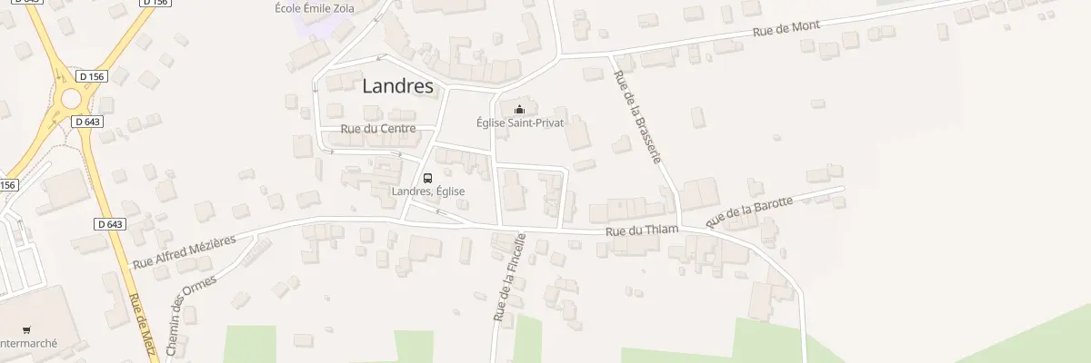 Plan du 2 Rue de Mercy à Landres