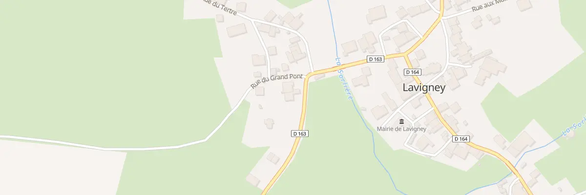 Plan du 4 Rue de la Legende à Lavigney