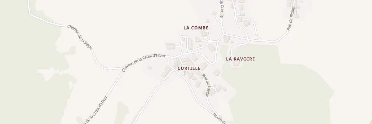 Plan du 17 Pas du Capitaine à Saint-Pierre-de-Curtille