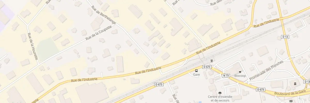 Plan du 2 Rue du Chemin de Berthelange à Saint-Vit