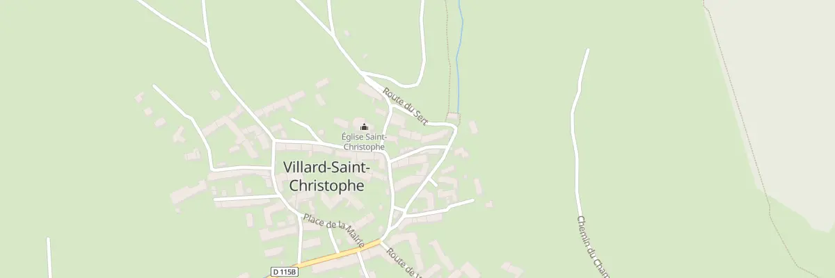 Plan du 41 Che de Bois Bouilloud à Villard-Saint-Christophe