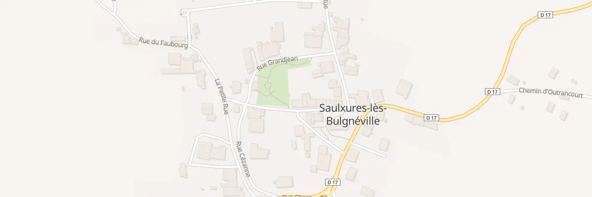 Plan du 6 Rue Canelle à Saulxures-lès-Bulgnéville