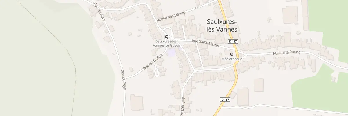 Plan du 9 Rue du Terme aux Clercs à Saulxures-lès-Vannes