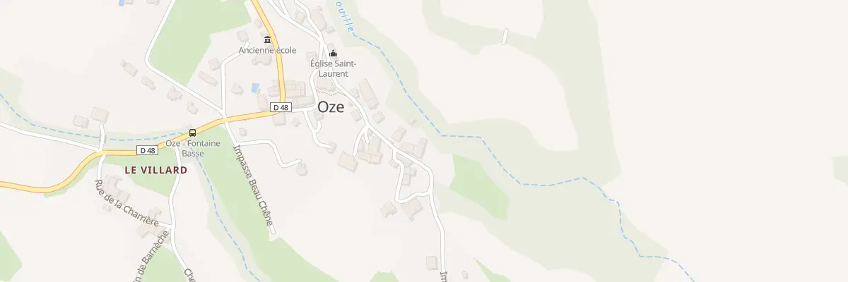 Plan du 5018 Le Village à Oze