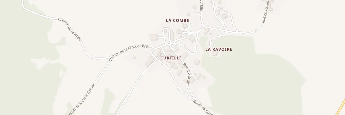 Plan du 42 Rue du Lavoir à Saint-Pierre-de-Curtille