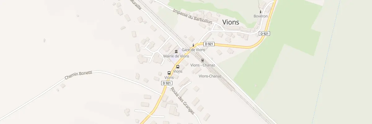 Plan du 31 Rte de Savière à Vions