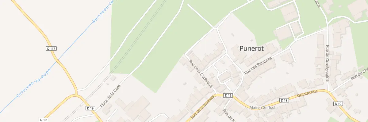 Plan du 11 Rue de la Coubreuil à Punerot