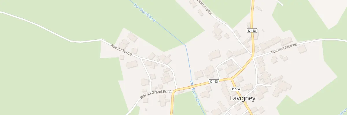 Plan du 2 Rue du Tertre à Lavigney