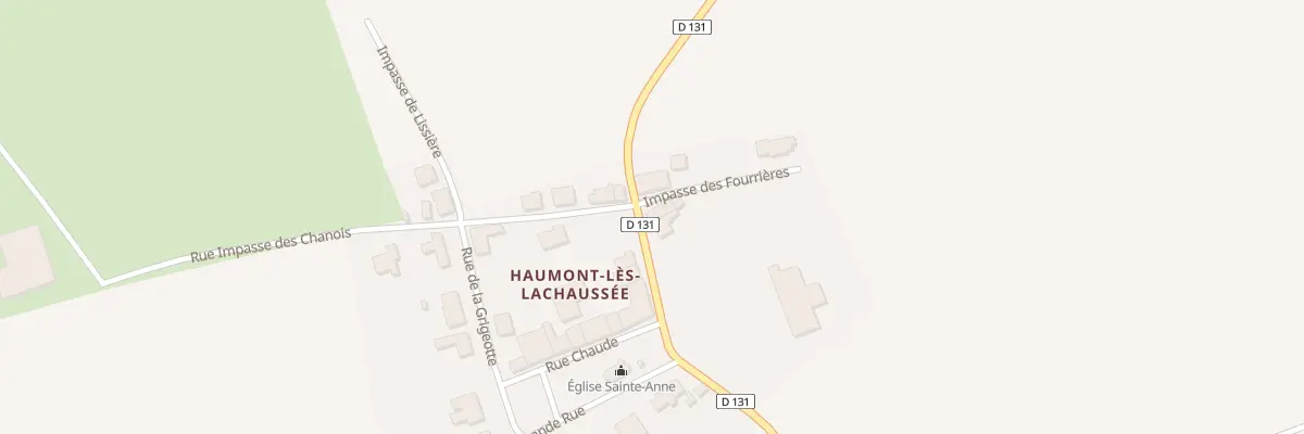 Plan du 2 Imp des Fourrieres à Lachaussée