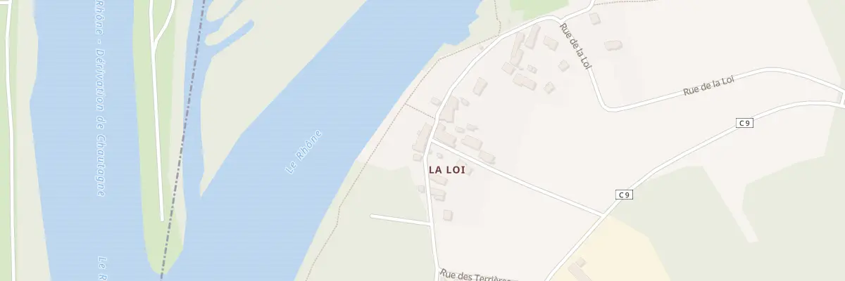 Plan du 5239 La Loi à Ruffieux