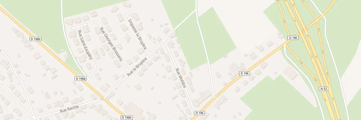 Plan du 20 Rue Molière à Haucourt-Moulaine