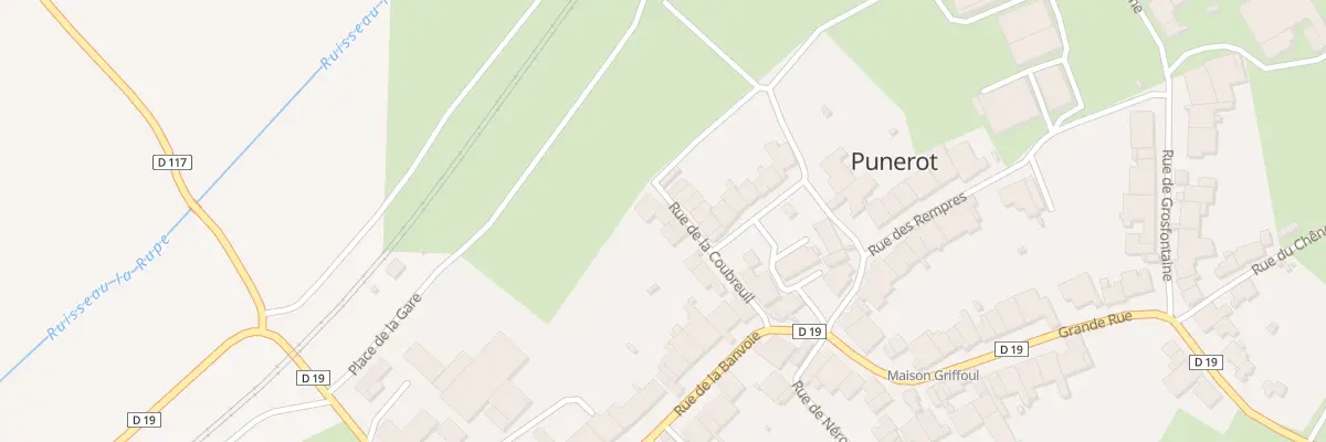 Plan du 9 Rue de la Coubreuil à Punerot
