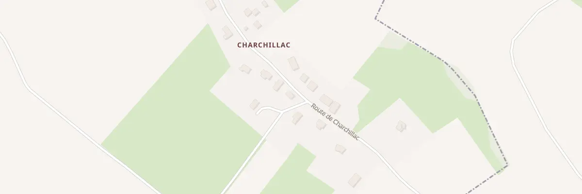 Plan du 22B Rte de Charchillac à Salans