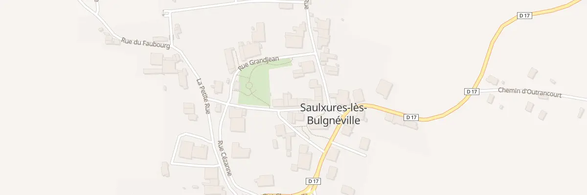 Plan du 4 Rue Canelle à Saulxures-lès-Bulgnéville