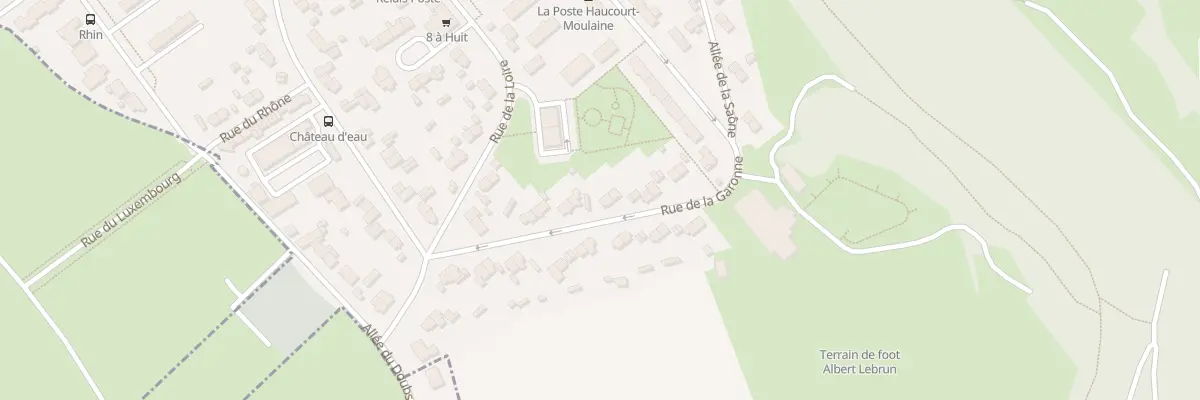 Plan du 11 Rue de la Garonne à Haucourt-Moulaine