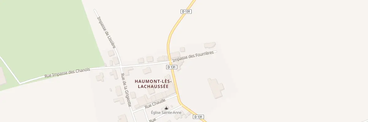 Plan du 2A Imp des Fourrieres à Lachaussée