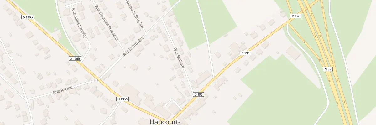 Plan du 10 Rue Molière à Haucourt-Moulaine