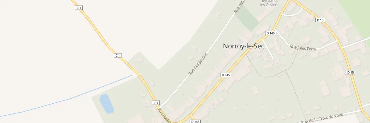 Plan du 25 Rue des Jardins à Norroy-le-Sec