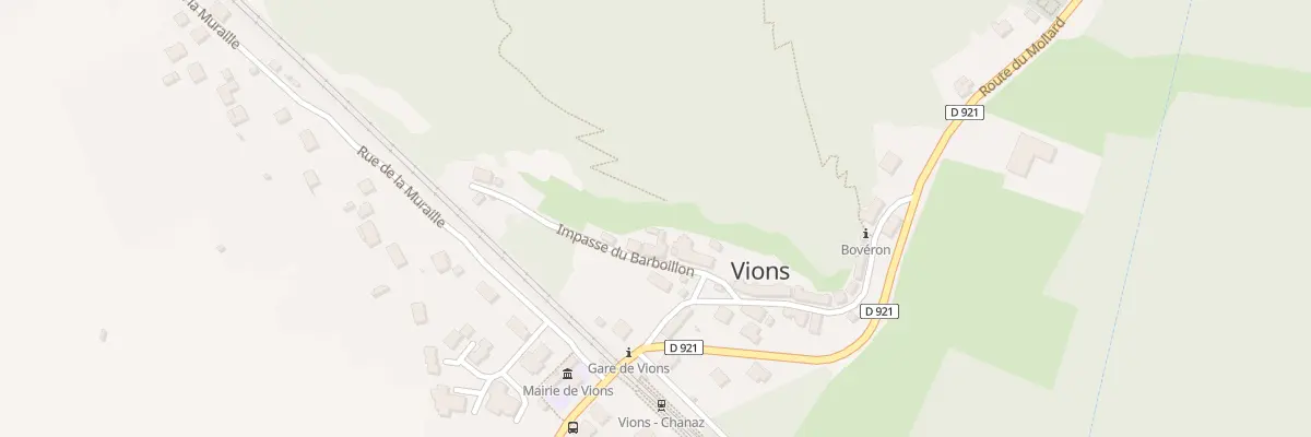 Plan du 74 Imp du Barboillon à Vions