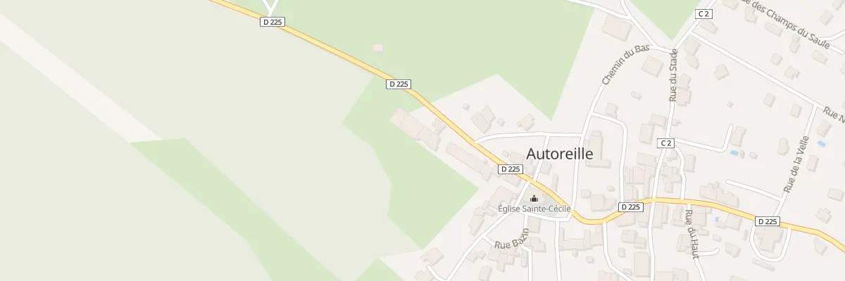 Plan du 1 Grande Rue à Autoreille
