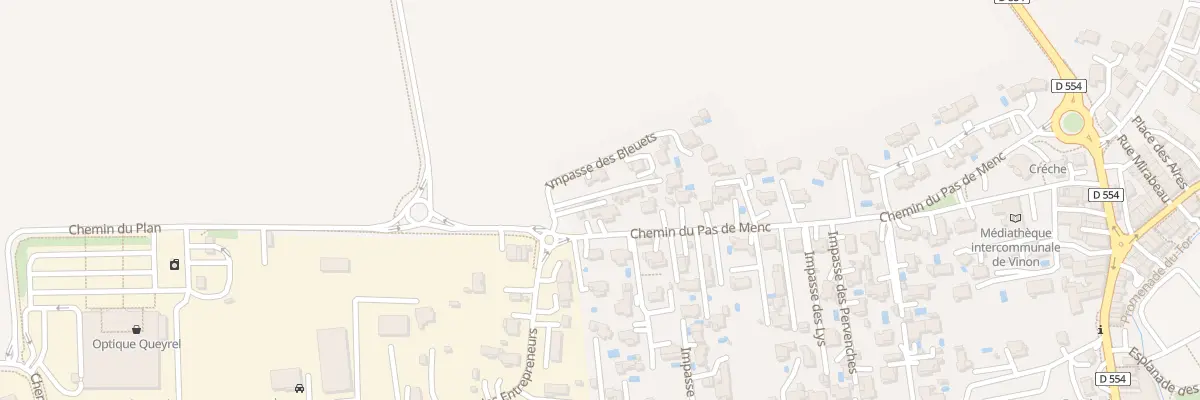 Plan du 9077 Imp des Bleuets à Vinon-sur-Verdon